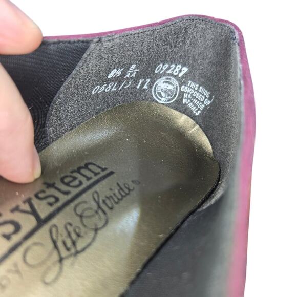 LIFE STRIDE Soft System Purple Heels - NEW IN BOX! - Picture 8 of 12